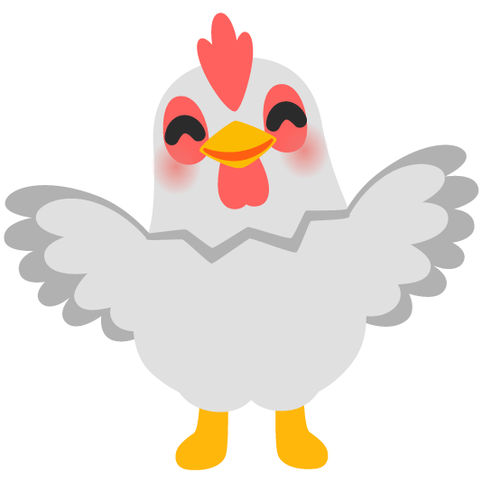 chicken hugging face