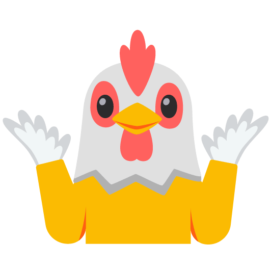 chicken shrug