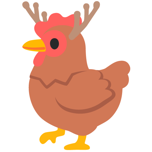 chicken deer