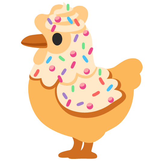 chicken cupcake