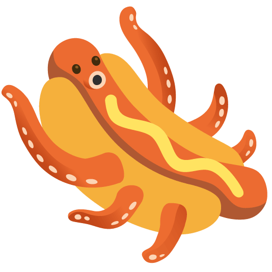octopus hotdog