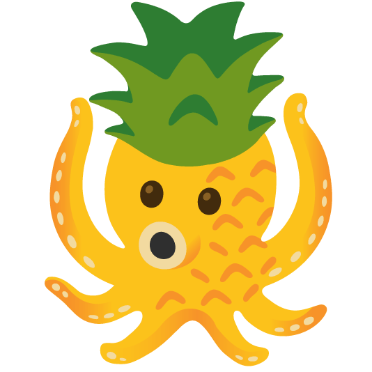 octopus pineapple