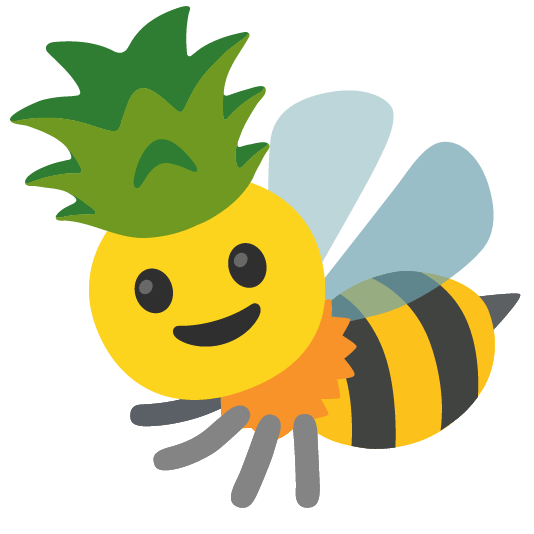 bee pineapple