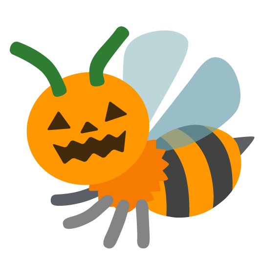 bee jack o lantern
