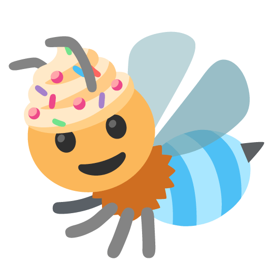 bee cupcake