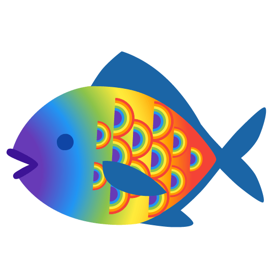 fish rainbow