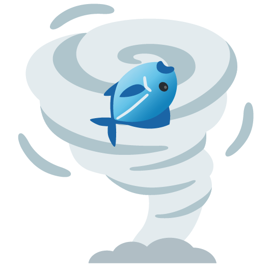 fish tornado