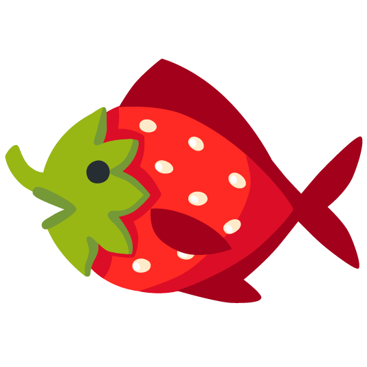 fish strawberry