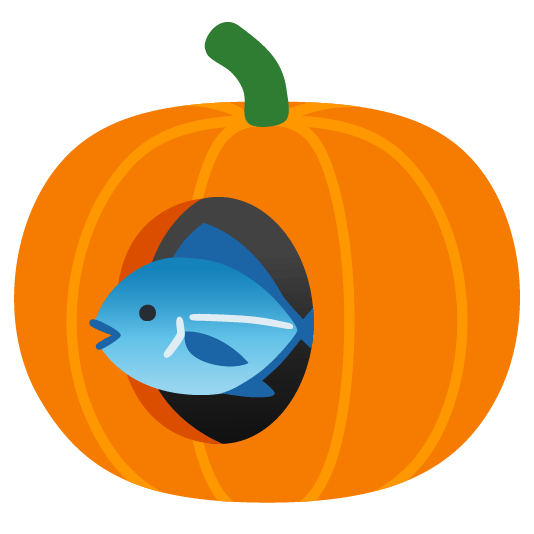 fish jack o lantern