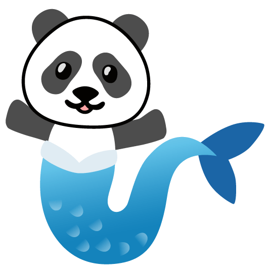 fish panda face