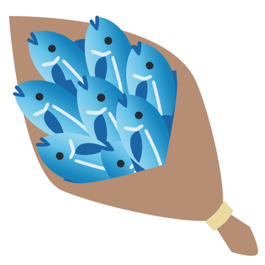 fish bouquet
