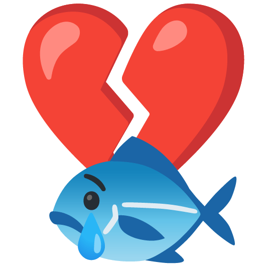 fish broken heart
