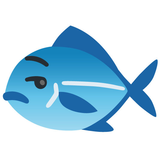 fish unamused