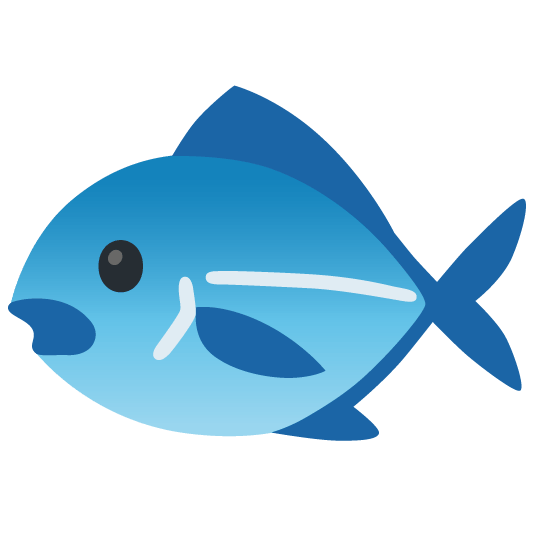 fish frowning
