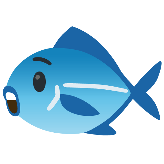 fish astonished