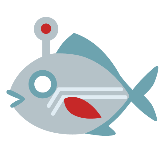fish robot face