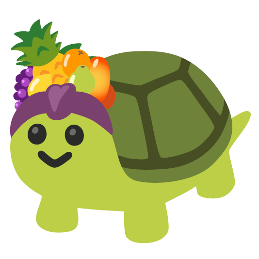 turtle pineapple