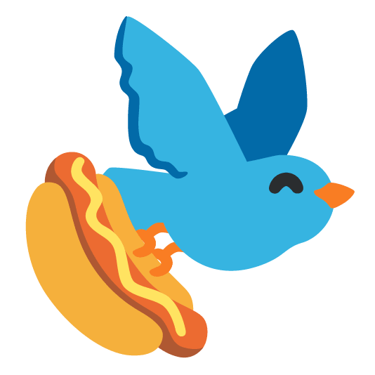 bird hotdog