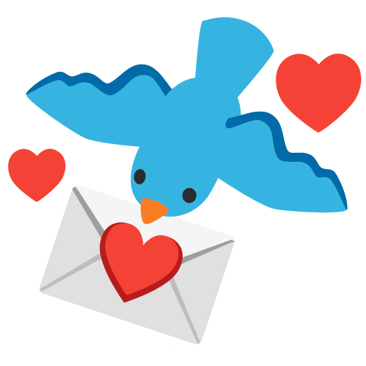 bird love letter