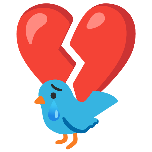 bird broken heart