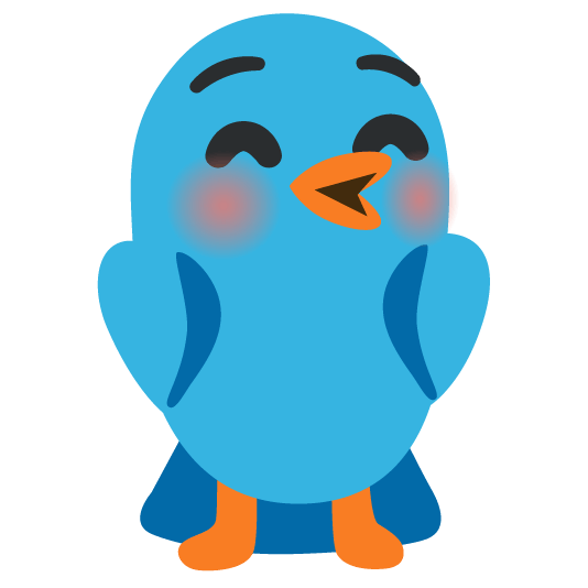 bird kissing closed eyes