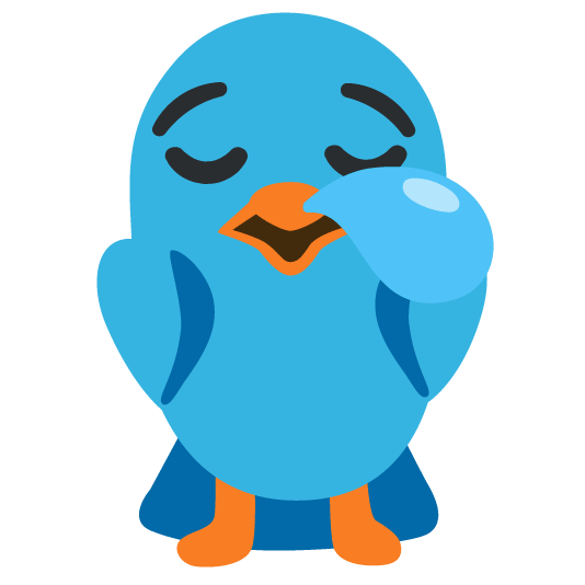 bird sleepy