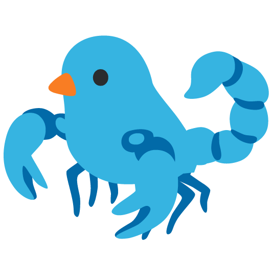 bird scorpion