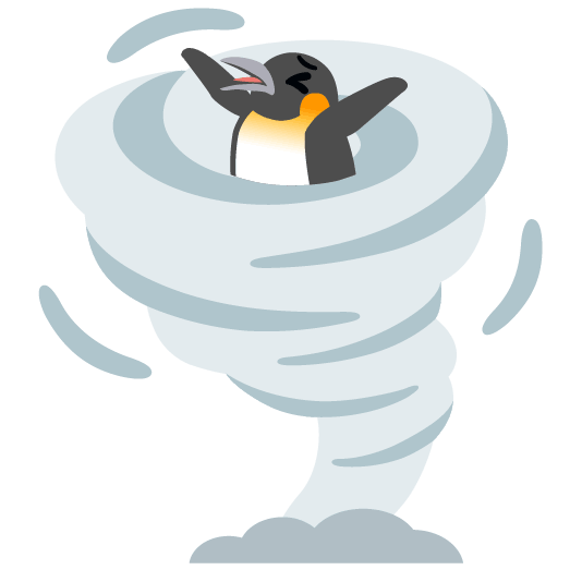 penguin tornado