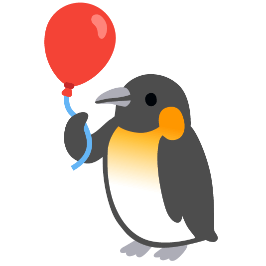 penguin balloon