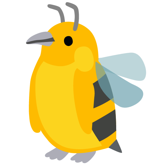 penguin bee