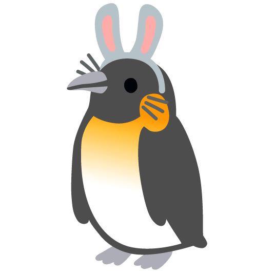 penguin rabbit