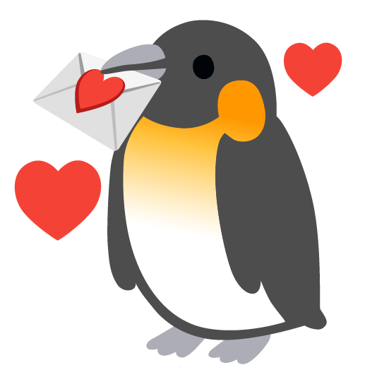 penguin love letter