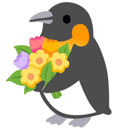 penguin bouquet