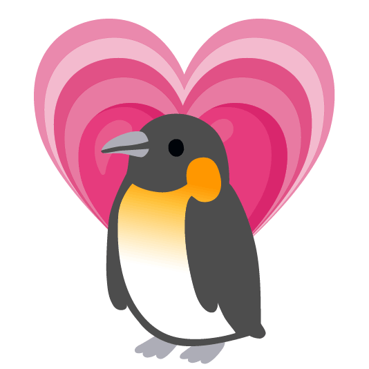 penguin heartpulse