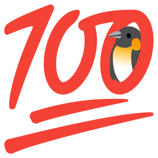 penguin 100