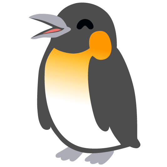penguin smile