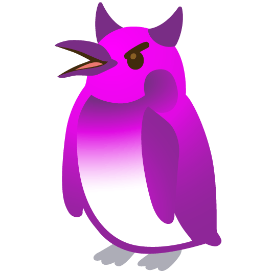 penguin smiling imp