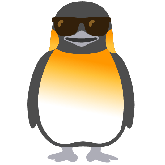 penguin sunglasses