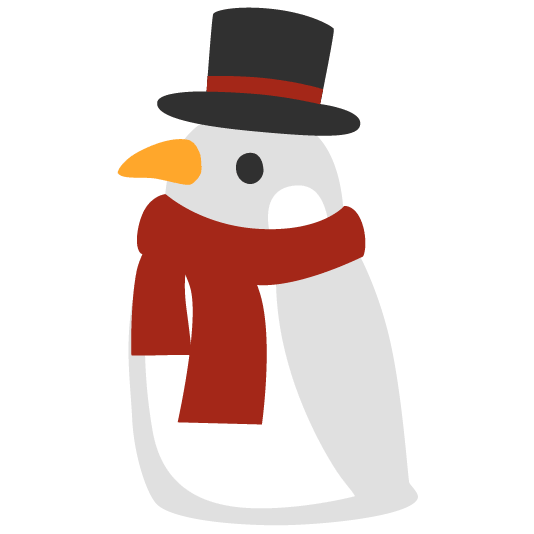 penguin snowman without snow