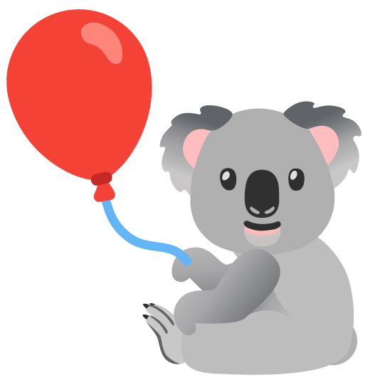 koala balloon