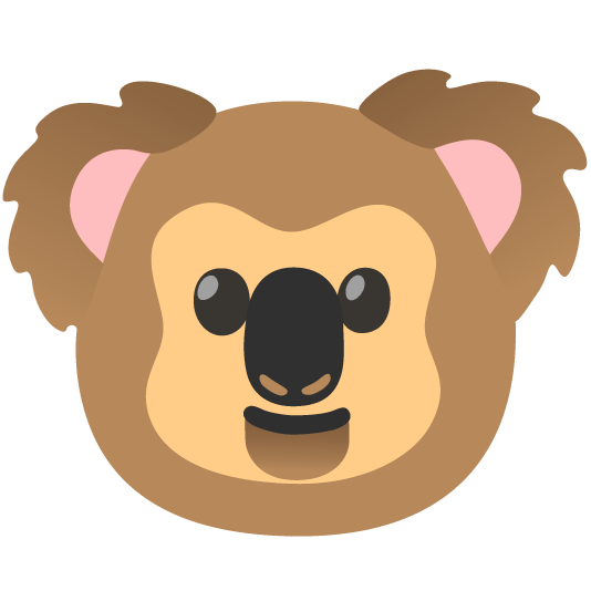 koala monkey face