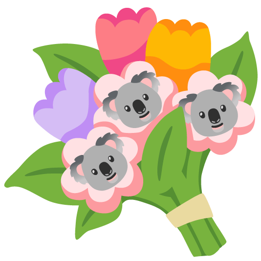 koala bouquet