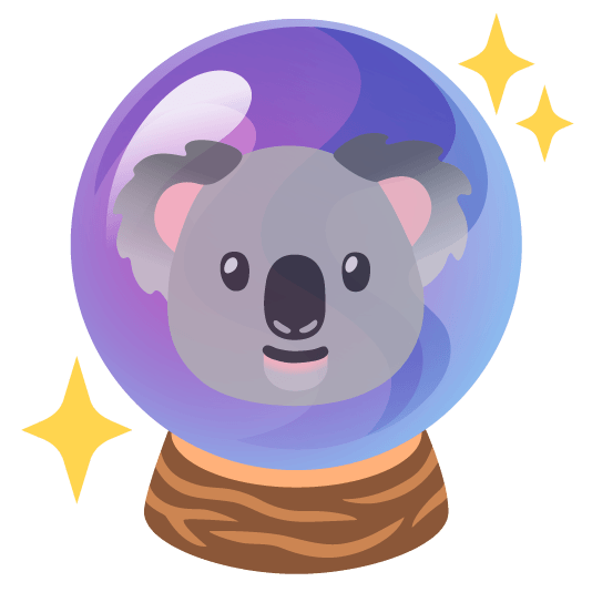 koala crystal ball