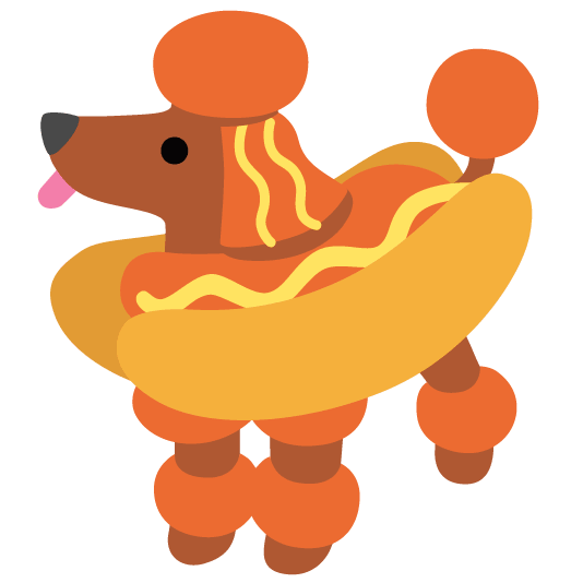 poodle hotdog