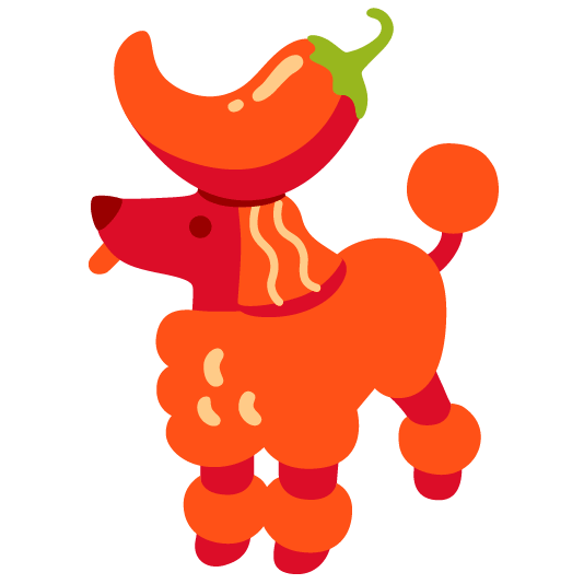 poodle hot pepper