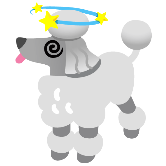 poodle dizzy