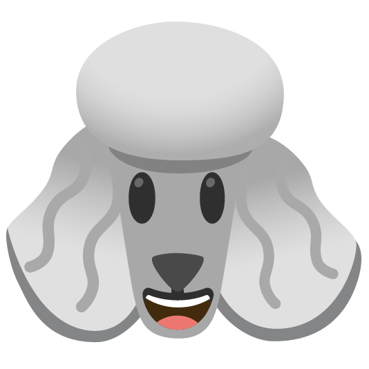 poodle smiley