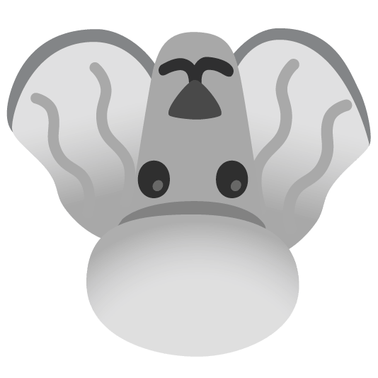 poodle upside down face