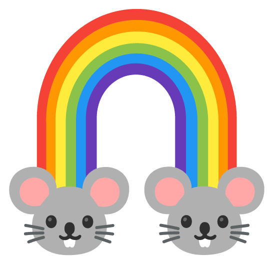 mouse rainbow