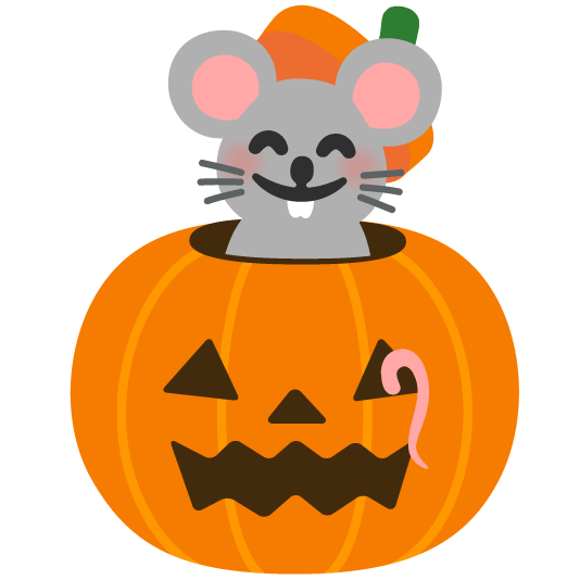 mouse jack o lantern